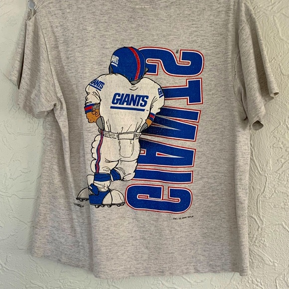VINTAGE 1994 NUTMEG MILLS NEW YORK GIANTS SHIRT SIZE EXTRA SMALL FRONT AND BACK - Picture 6 of 8
